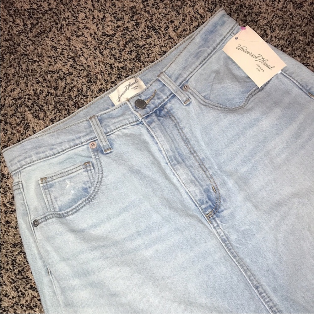 Universal Thread High Rise High Slit Soft Denim Maxi Skirt Size 6 | NWOT! - Picture 4 of 9